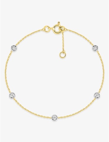 Bracelet fantaisie bicolore...