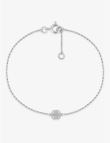 Bracelet fantaisie or blanc...