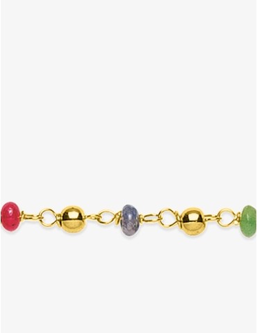 Bracelet or jaune 750 ‰,...