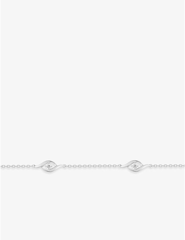 Bracelet fantaisie or blanc...