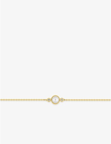 Bracelet or jaune 750 ‰...