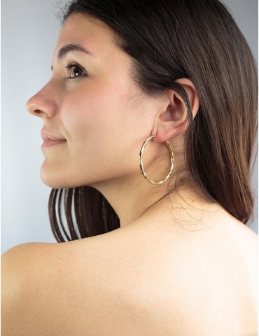 Boucles d'oreilles créoles...