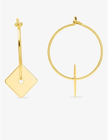 Boucles d'oreilles créoles...