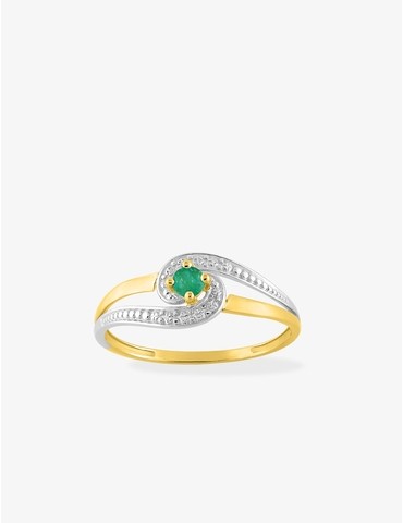 Bague or jaune 750 ‰,...