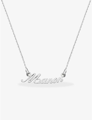 Collier prénom découpé...
