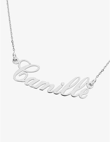 Collier prénom découpé...