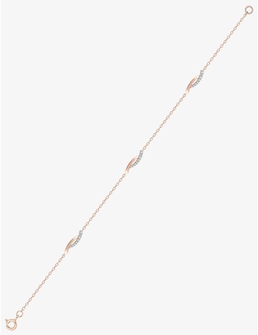 Bracelet courbes bicolores...