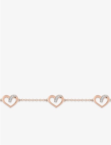 Bracelet cœurs bicolores...