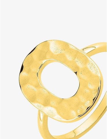 Bague ovale ajouré effet...