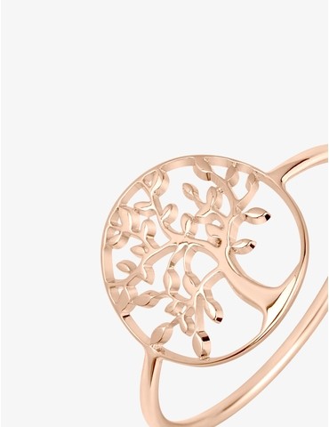 Bague arbre de vie plaqué...