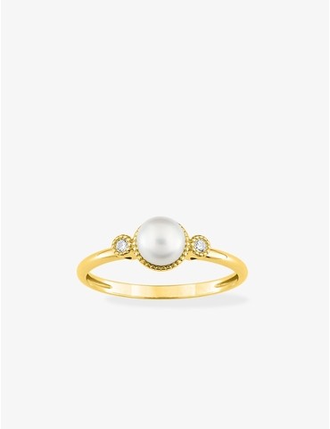 Bague or jaune 750 ‰,...