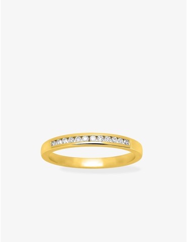 Bague or jaune 750 ‰ et...