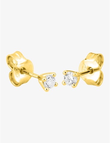 Boucles d'oreilles or jaune...
