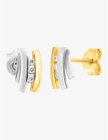 Boucles d'oreilles or jaune...