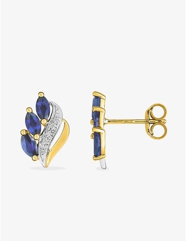 Boucles d'oreilles or jaune...