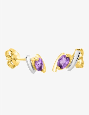 Boucles d'oreilles clous or...