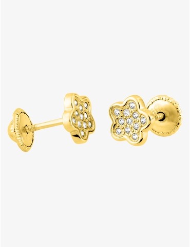 Boucles d'oreilles clous or...