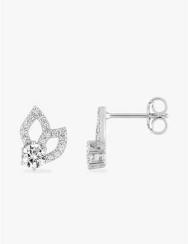 Boucles d'oreilles clous or...