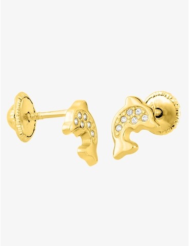 Boucles d'oreilles dauphin...