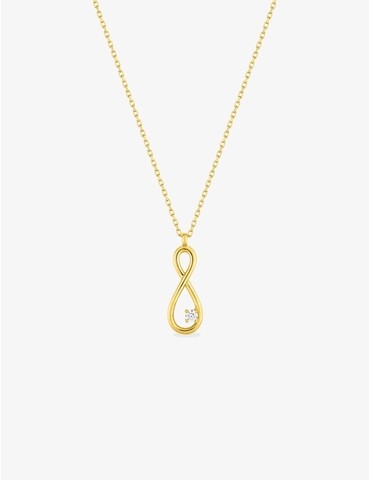 Collier or jaune 375 ‰...