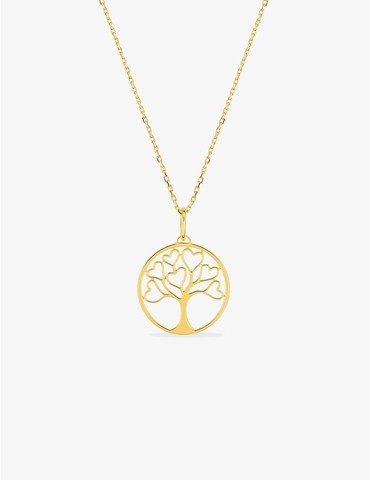 Collier or jaune 375 ‰ et...