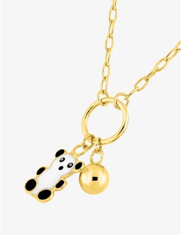 Collier enfant or jaune 375...