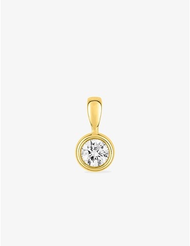Pendentif or jaune 375 ‰ et...