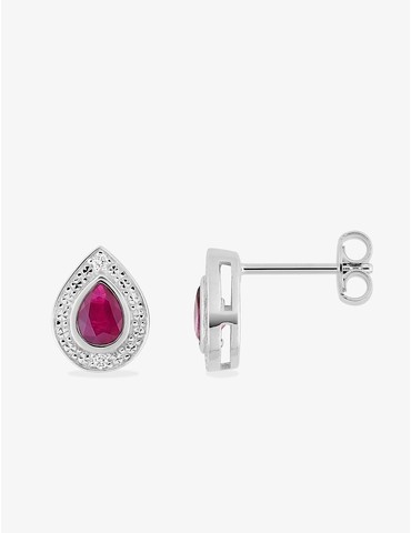 Boucles d'oreilles poire or...