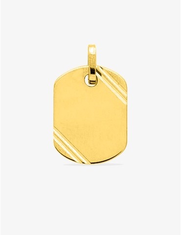 Plaque G.I motifs diagonaux...