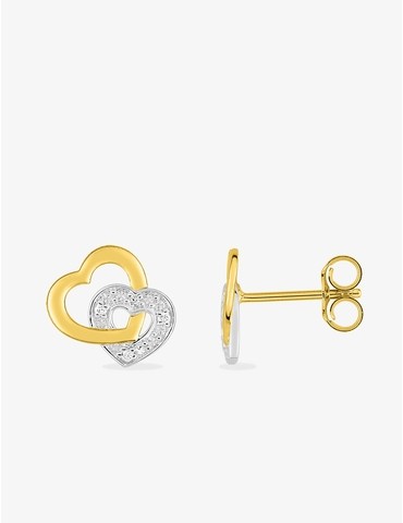 Boucles d'oreilles cœurs...