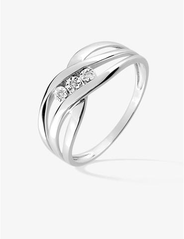 Bague trilogie triple...