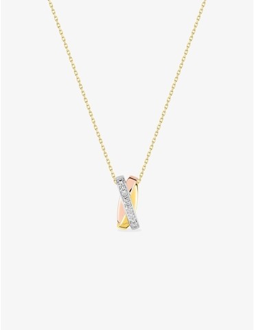 Collier brins d'or 375‰...