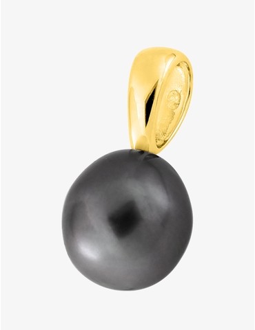Pendentif or jaune 750‰ et...