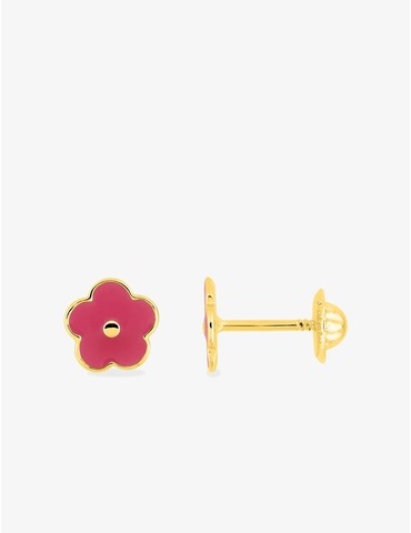 Boucles d'oreilles fleur...