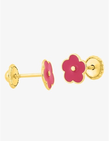 Boucles d'oreilles fleur...
