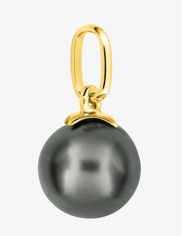Pendentif or jaune 750‰ et...