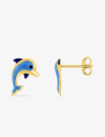 Boucles d'oreilles dauphin...