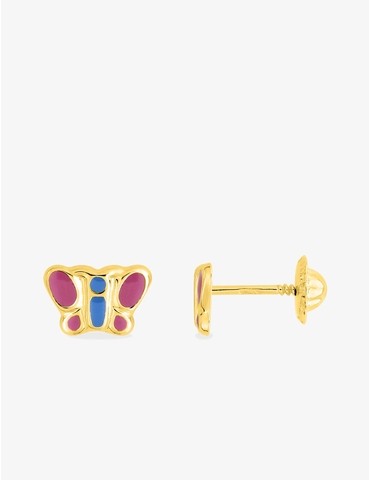 Boucles d'oreilles papillon...