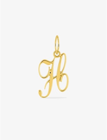 Pendentif lettre H anglaise...