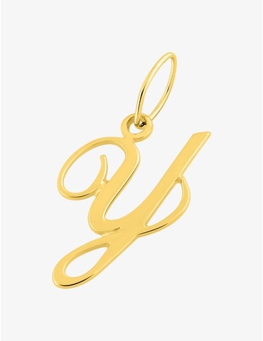 Pendentif lettre Y anglaise...