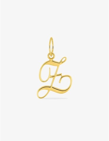 Pendentif lettre Z anglaise...
