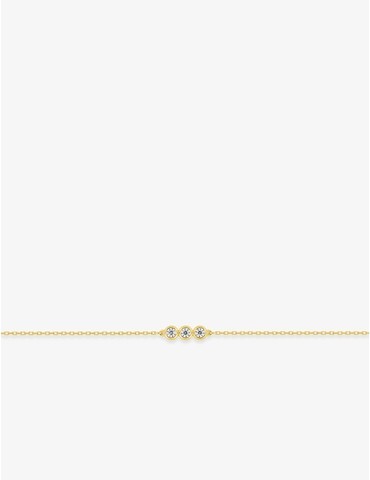 Bracelet trilogie oxydes de...