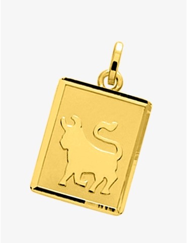 Pendentif rectangle Taureau...