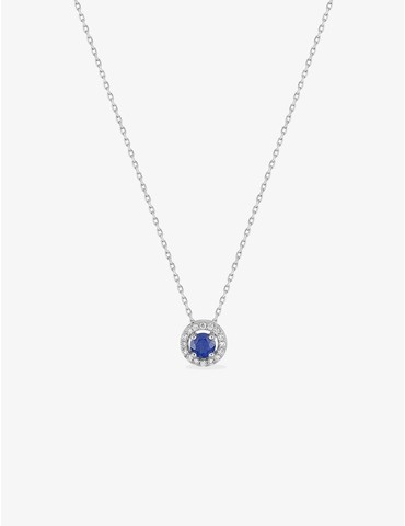 Collier or blanc 375‰,...
