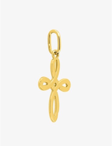Pendentif croix boucle 14 x...