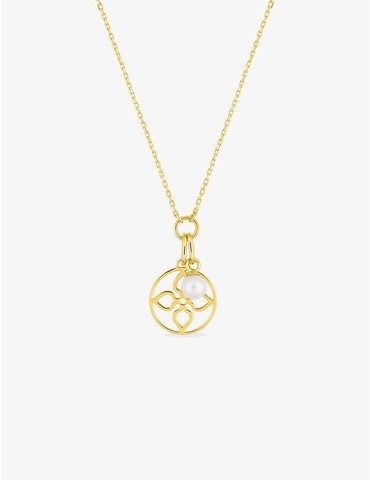 Collier motif fantaisie or...