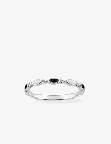Bague losanges argent 925‰...