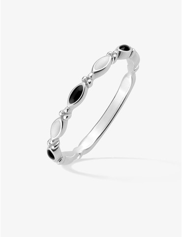 Bague losanges argent 925‰...