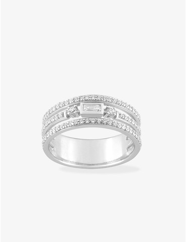 Bague triple anneau...