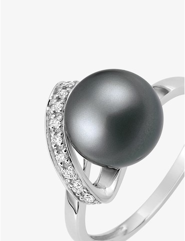 Bague perle de culture...